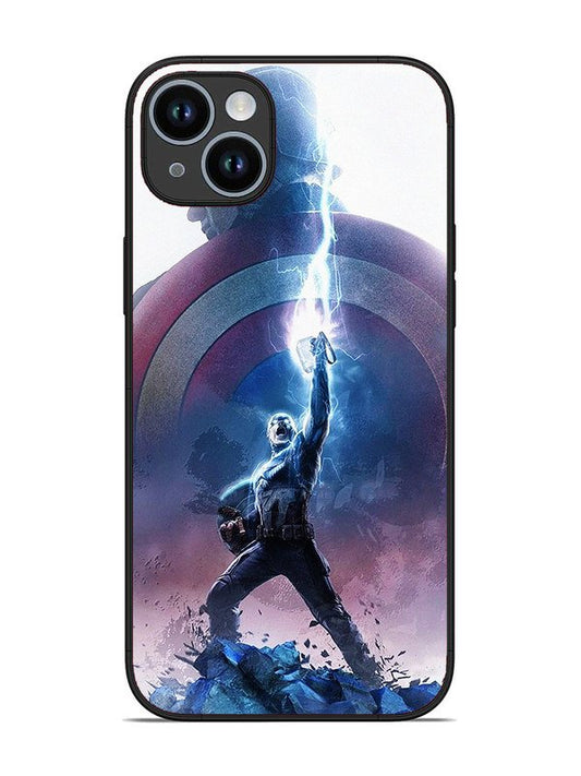 iPhone 14 Plus captain-america-thor-hammer-lightning
