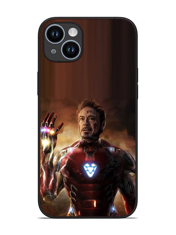 iPhone 14 Plus iron man inifinity stones