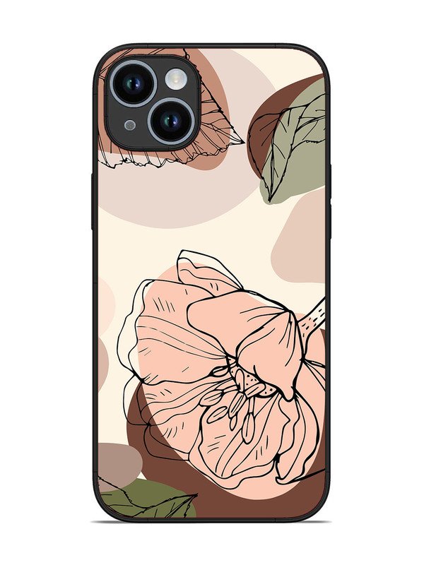 iPhone 14 Plus Floral Elegance, Portrait