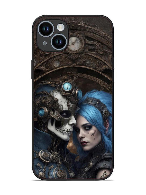 iPhone 14 Plus Skeleton & Devil Girl