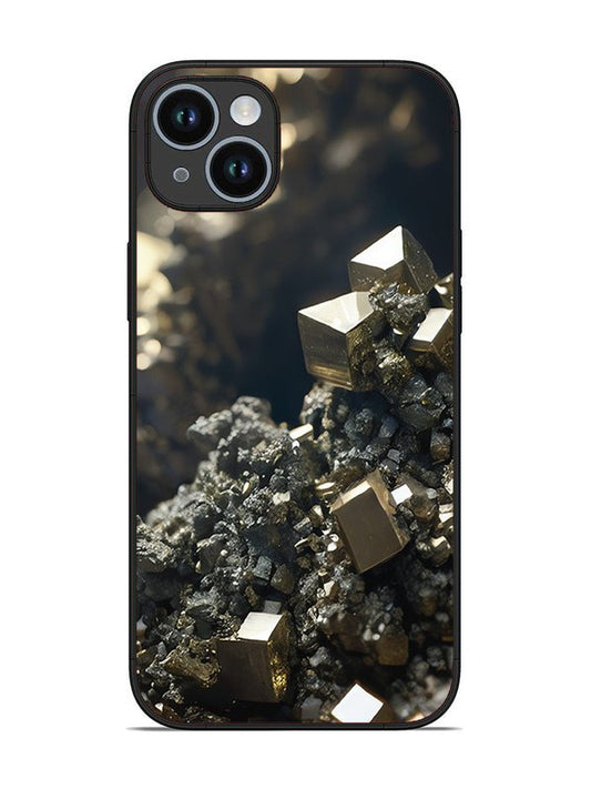 iPhone 14 Plus Gold Crystals