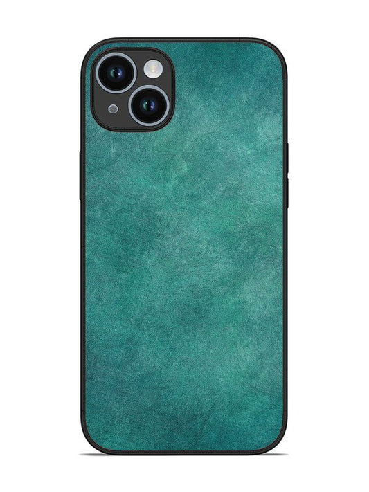 iPhone 14 Plus Jungle green with Scratches Marble