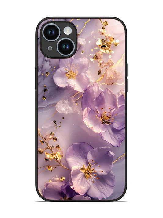 iPhone 14 Plus Orchid with Golden Safron