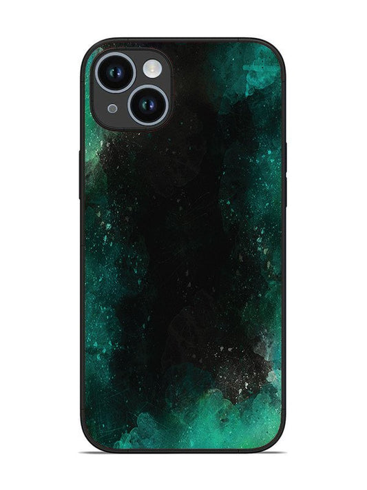 iPhone 14 Plus Dark Black And Green Forest