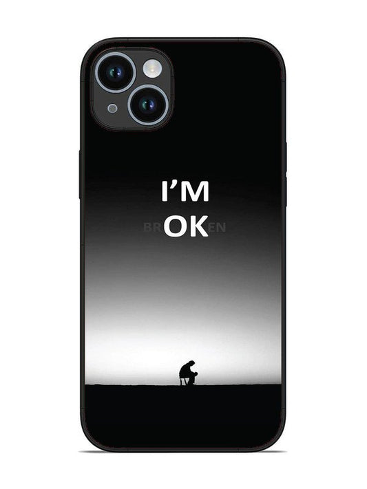 iPhone 14 Plus I'm Broken A man on Chair Alone