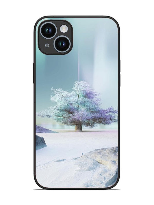 iPhone 14 Plus Tree on lceland