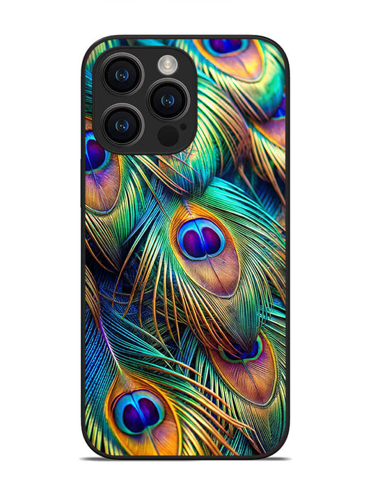 iPhone 14 pro max peacock feather