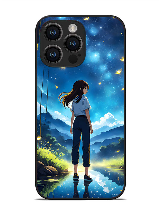 iPhone 14 pro max Girl In Beautiful Forest