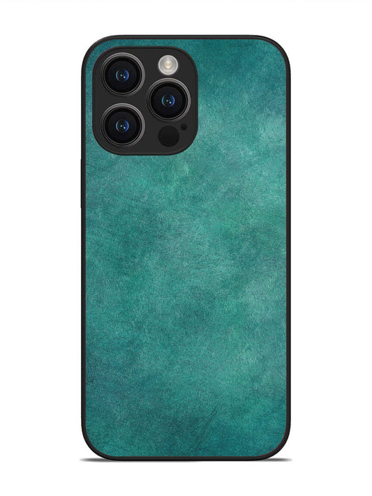 iPhone 14 pro max Jungle green with Scratches Marble