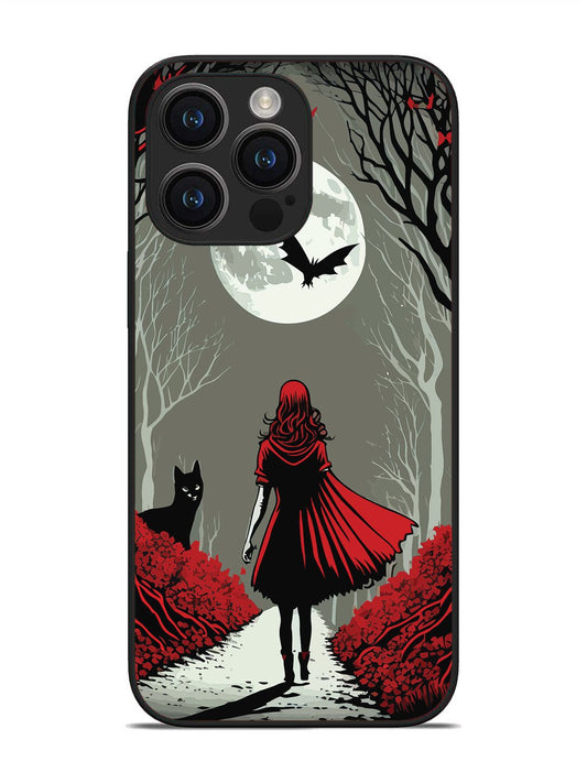 iPhone 14 pro max Scarlet Girl in Red Forest