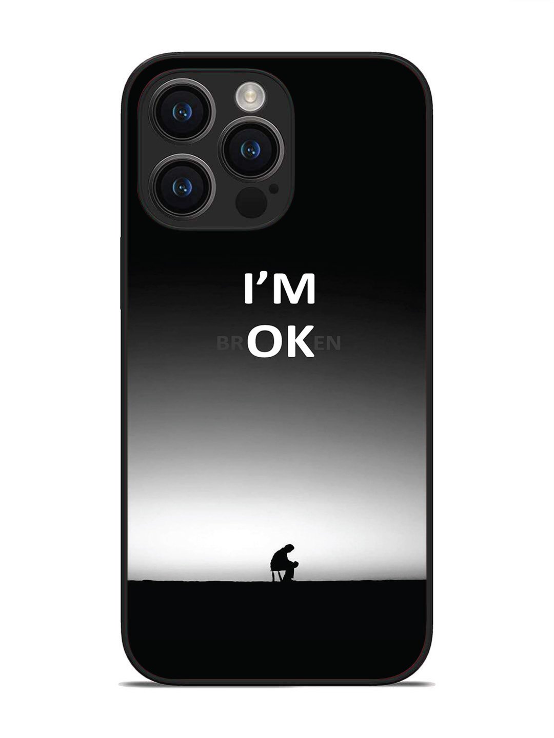 iPhone 14 pro max I'm Broken A man on Chair Alone