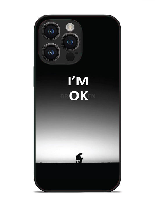 iPhone 14 pro max I'm Broken A man on Chair Alone