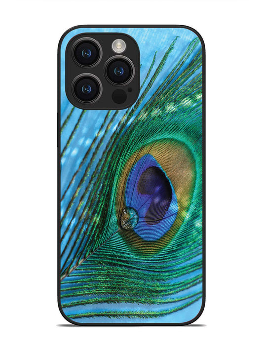 iPhone 14 pro max A drop on Peacock Feather