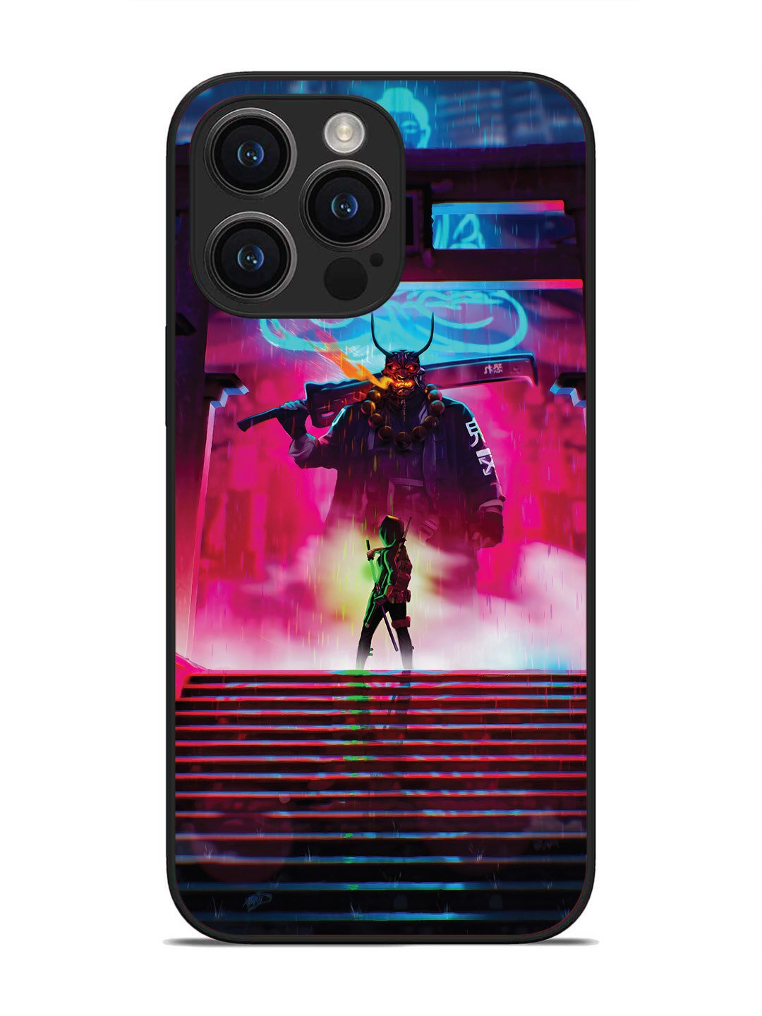 iPhone 14 pro max Cyberpunk Yokai Monster
