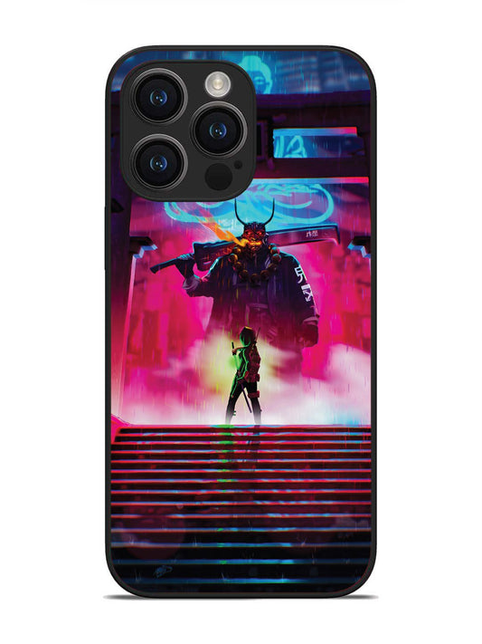 iPhone 14 pro max Cyberpunk Yokai Monster