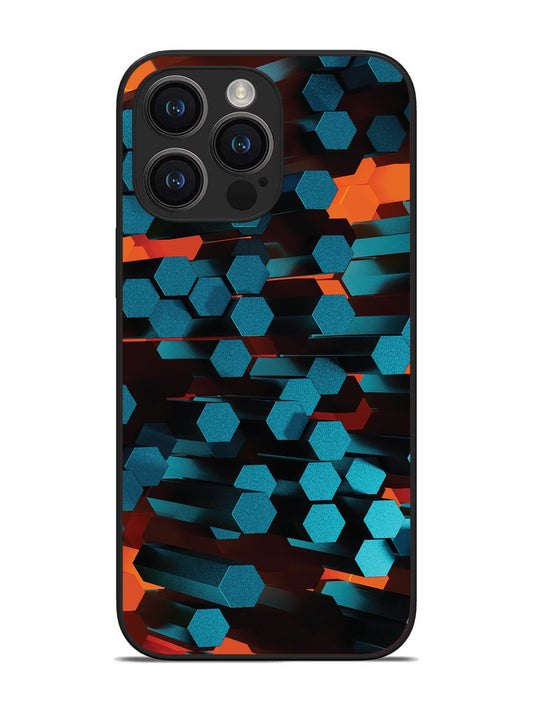 iPhone 14 pro max Hexagon 3D Abstract