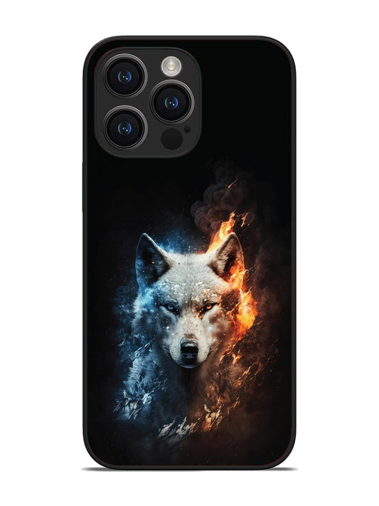 iPhone 14 pro max Fire Wolf