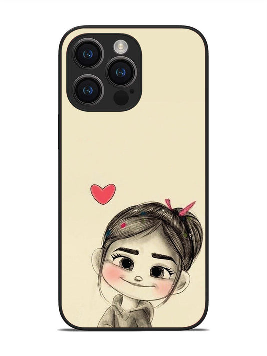 iPhone 14 pro max Cute Girl Looking at You