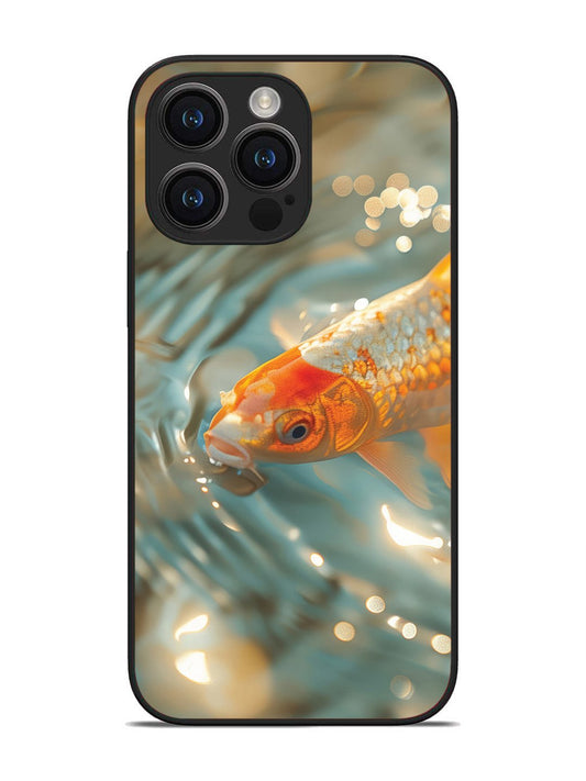 iPhone 14 pro max gold-fish-animal