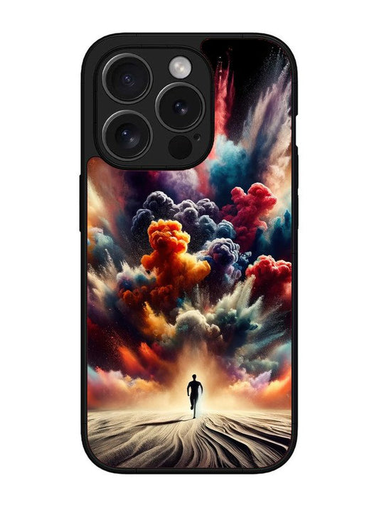 iPhone 15 pro colorful-blast-explosion