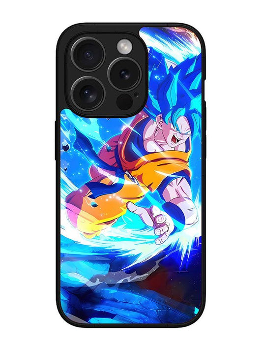 iPhone 15 pro goku-blue-dragon-ball