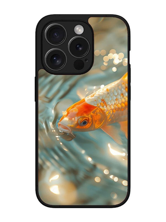 iPhone 15 pro gold-fish-animal
