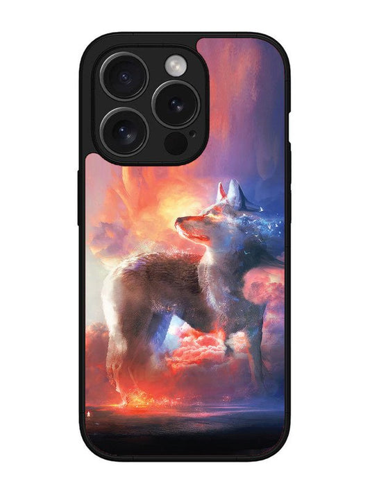 iPhone 15 pro wolf-fantasy-animal