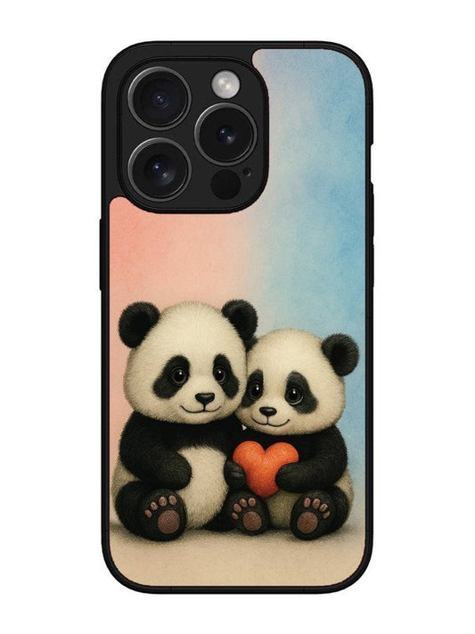 iPhone 15 pro Cute Baby Pandas
