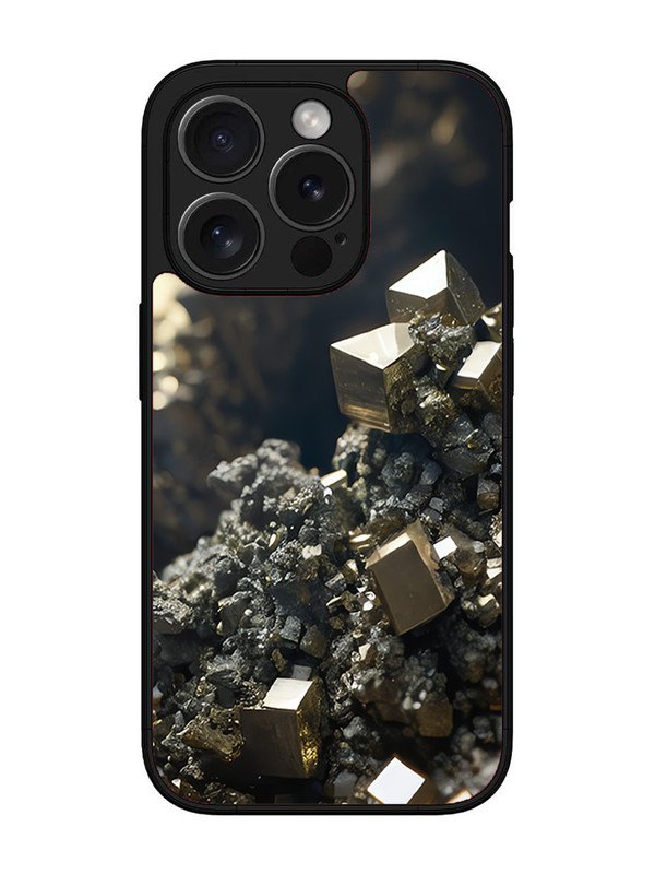 iPhone 15 Pro Max Gold Crystals