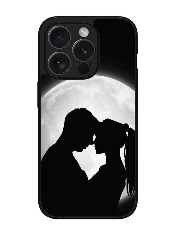iPhone 15 Pro Couple on Moon