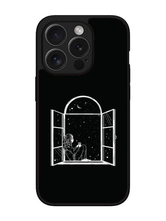 iPhone 15 Pro Max Little Girl on Window