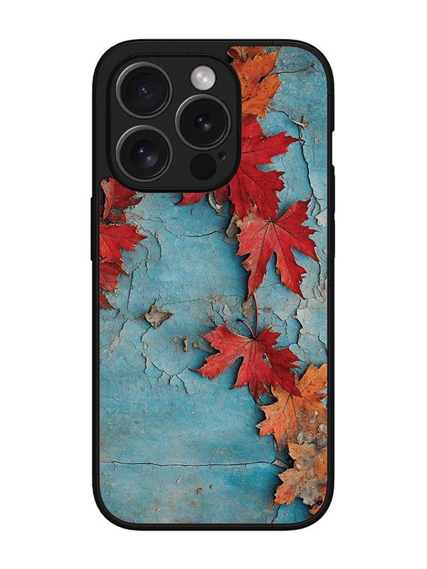 iPhone 15 Pro Autumn Leafs Marble