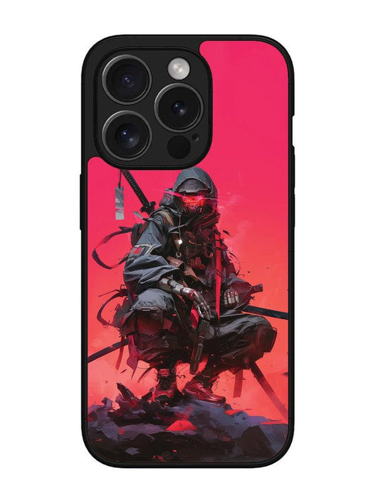 iPhone 15 pro Cyberpunk Ninja Katana
