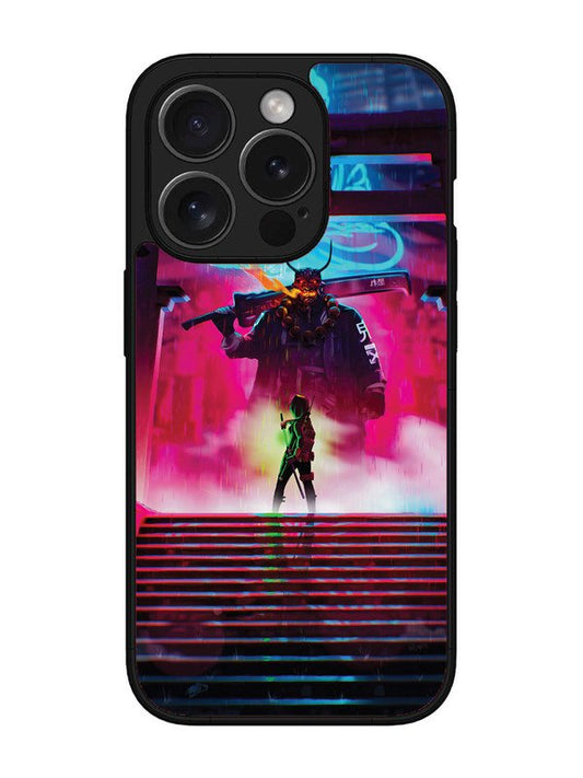 iPhone 15 pro Cyberpunk Yokai Monster
