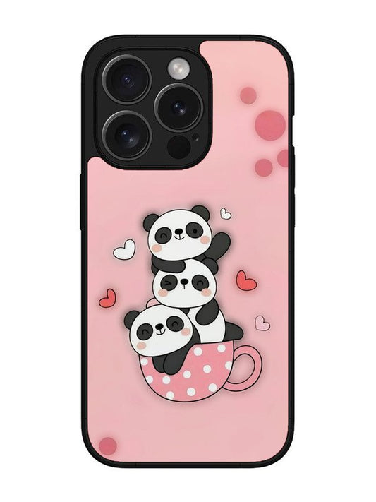 iPhone 15 pro Cute Panda