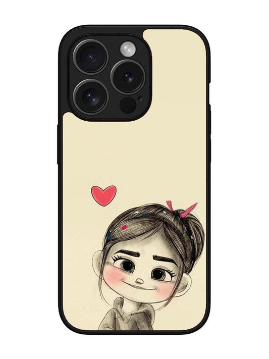 iPhone 15 pro Cute Girl Looking at You