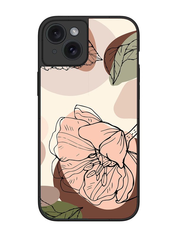 iPhone 15 Plus Floral Elegance, Portrait