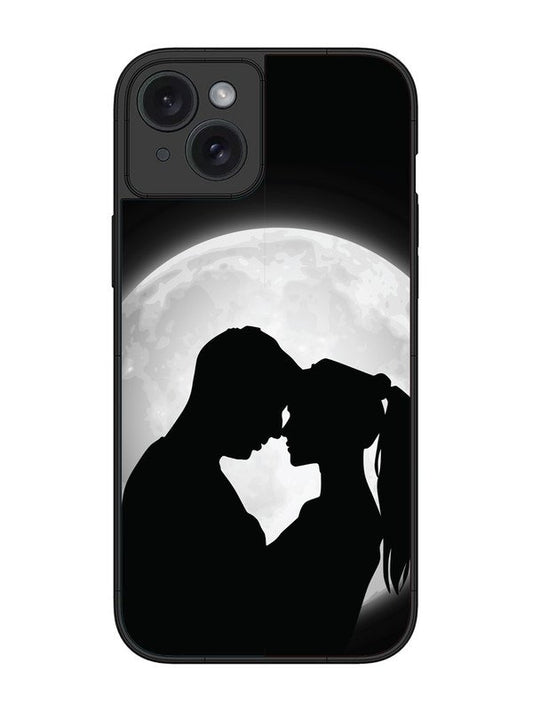 iPhone 15 Plus Couple on Moon