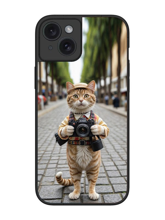 iPhone 15 Plus Cat as Cameraman