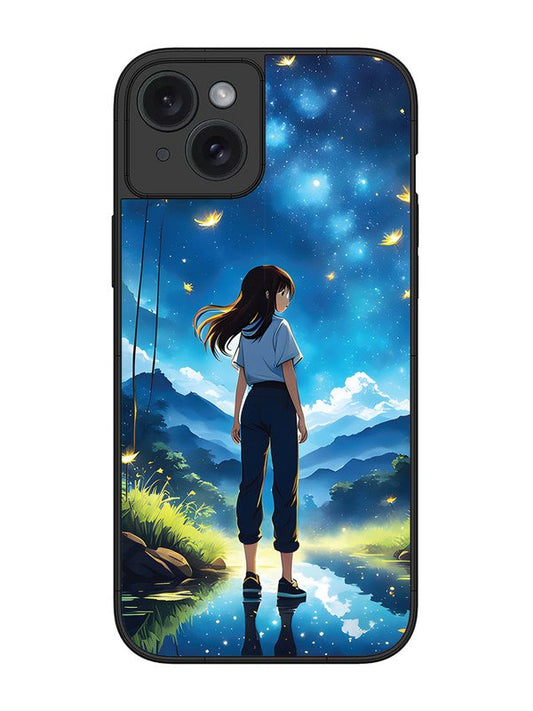 iPhone 15 Plus Girl In Beautiful Forest