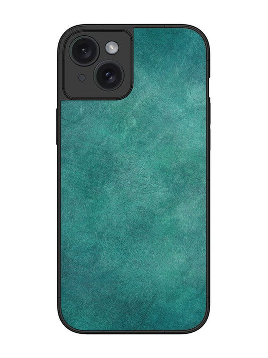 iPhone 15 Plus Jungle green with Scratches Marble