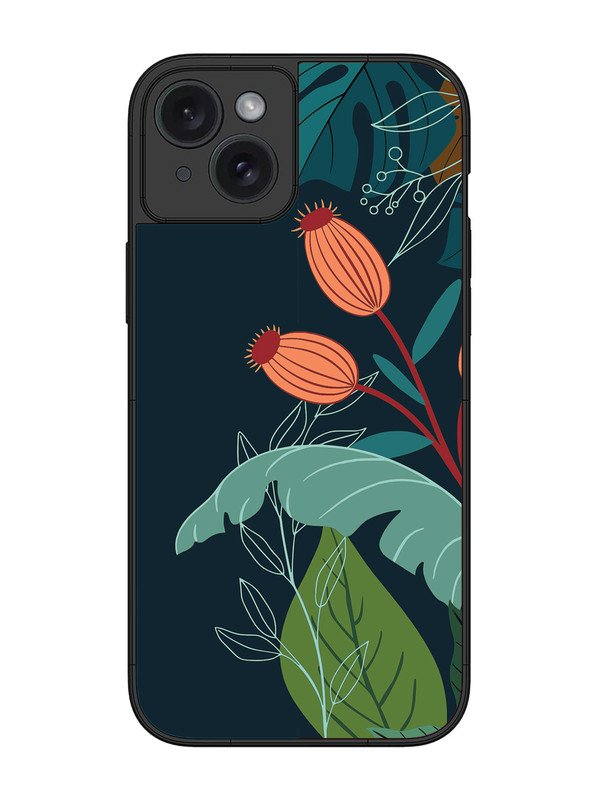 iPhone 15 Plus Plant Illustration