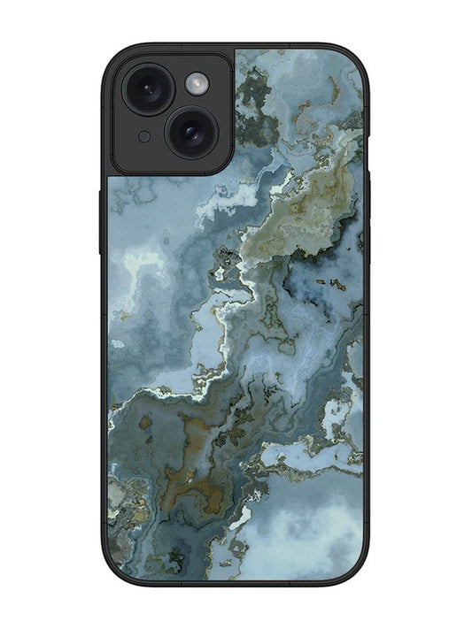 iPhone 15 Plus Celestial Blue Marble 2nd Pattern