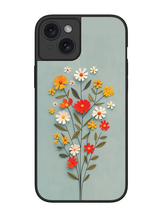 iPhone 15 Plus Paper Flowers