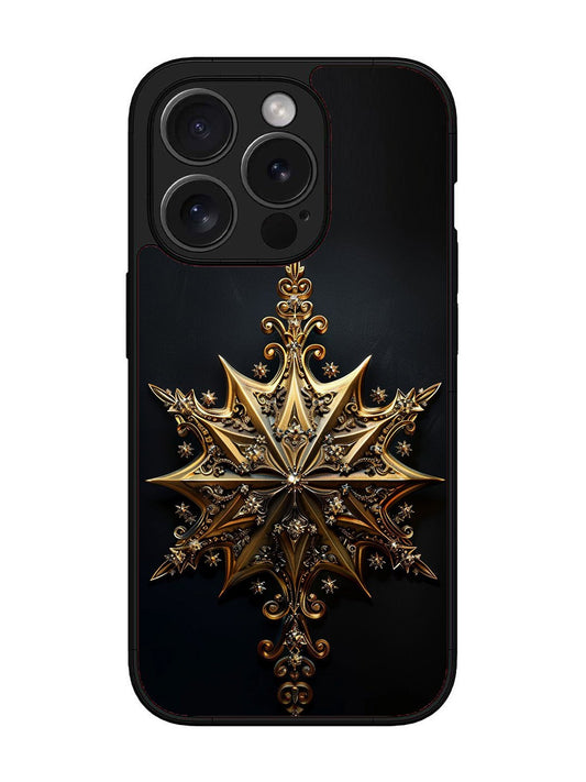 iPhone 15 pro Ornate Golden Star