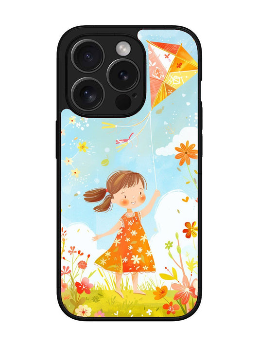 iPhone 15 pro Little Girl Kite Flying