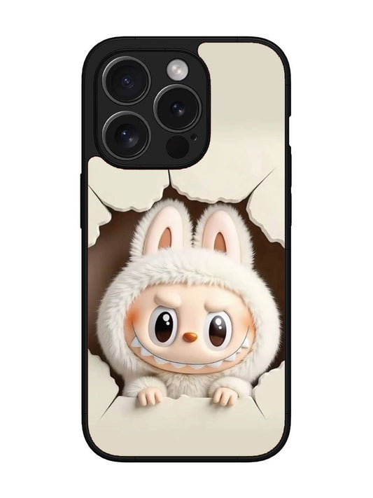 iPhone 15 pro Labubu from Cracked Wall