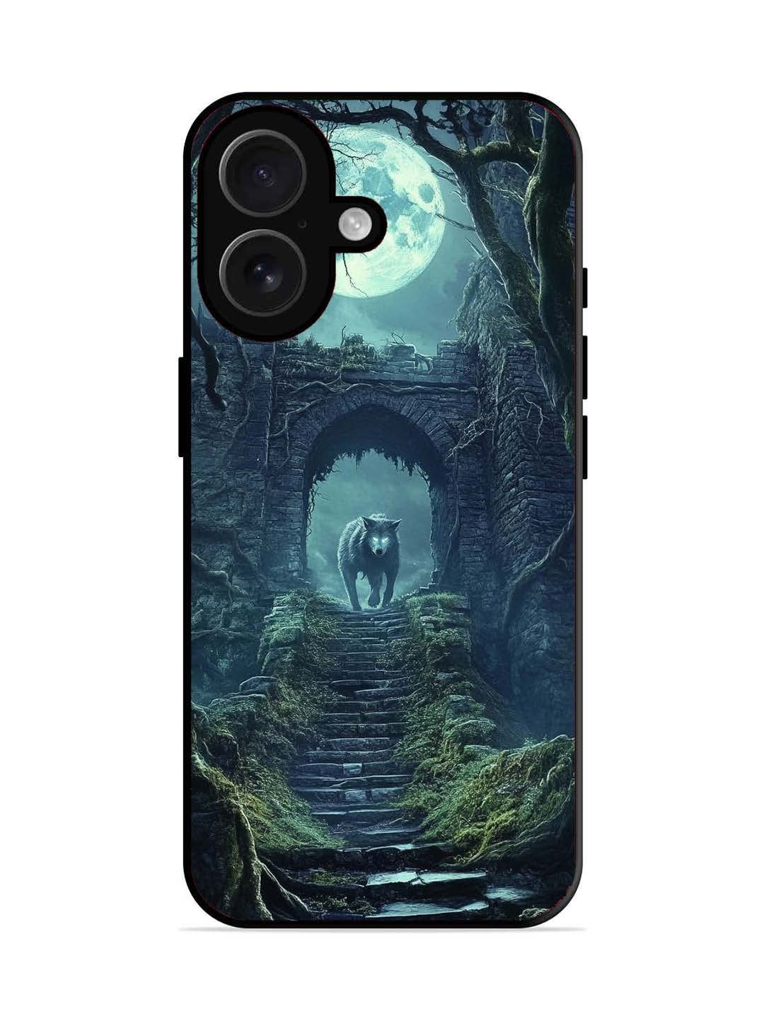 iPhone 16 Moonlit Forest Gateway