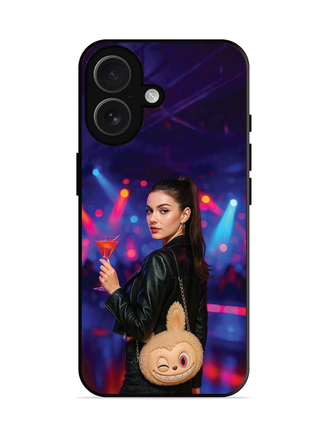 iPhone 16 Girl with Labubu Purs