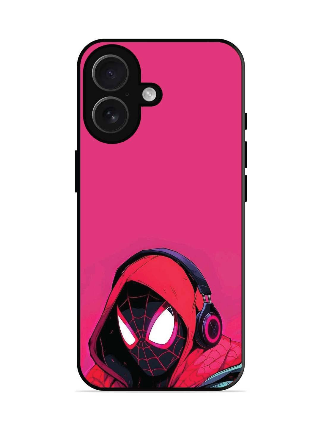 iPhone 16 Spidey Listening Music